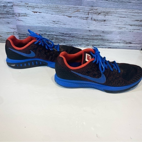 Nike Zoom Structure 19 Black Blue and Red Men’s 10.5 NikeId 836129-991 - Picture 5 of 12